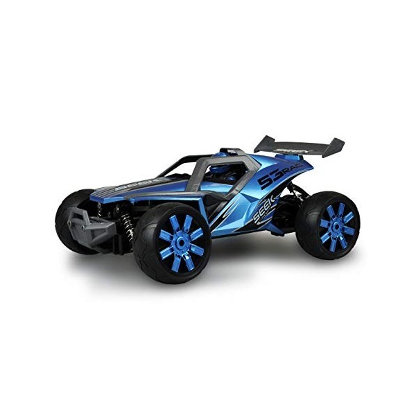 Amewi 22512 Atomic Buggy télécommandé 1:12 RTR, 2,4 GHz, jusquà 25 km/h, Hors Piste, Bleu/Noir