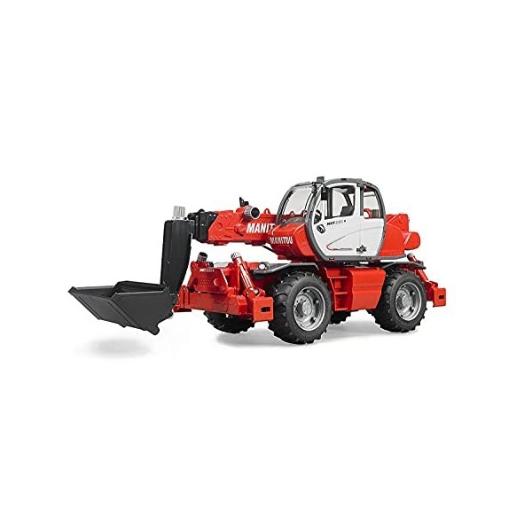 bruder 02129 - Manitou Teleskopler MRT 2150, Véhicule de chantier, chariot élévateur