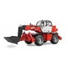 bruder 02129 - Manitou Teleskopler MRT 2150, Véhicule de chantier, chariot élévateur