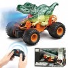 SNADER Monster Voiture télécommandée pour enfants Monster Truck 2,4 GHz RC Jouet de voiture avec lumière, son, pulvérisation,