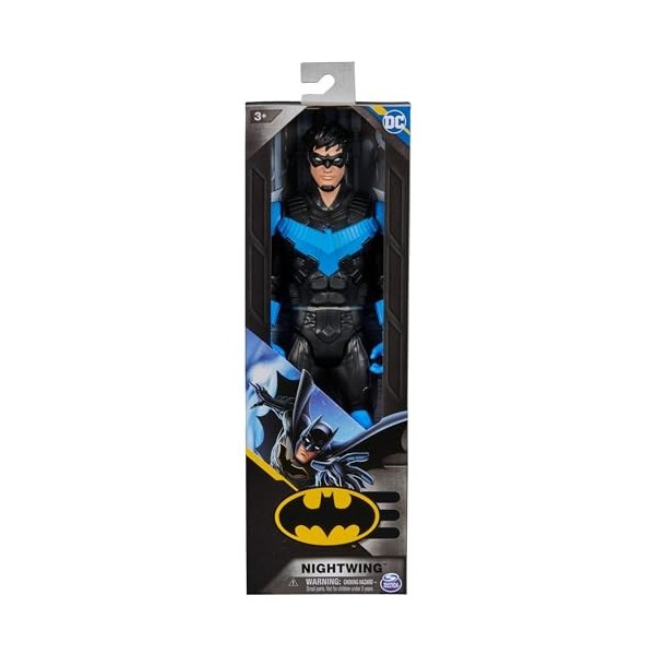 dc comics, Action Figure Nightwing Armure, Super Héros Jouet à Échelle, Personnage Monde Batman Haut 30 cm, Super Héros avec 