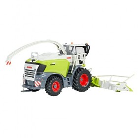 Britains 1:32 CLAAS Jaguar 980 + Orbis 900, Compatible avec Les Jouets à léchelle 1:32, pour Les Collectionneurs et Les Enfa