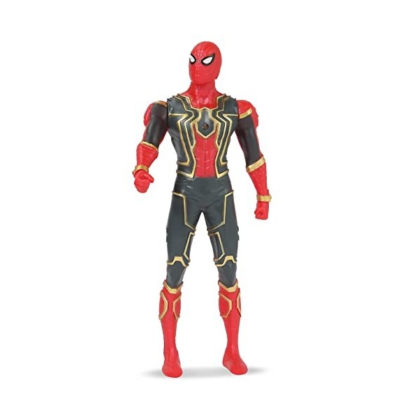 Pusuanzi Figurine daction Super-Héros, Super-Héros Articulée, Figurine Superheld avec des Boutons Eclairés, Jouet Super-Héro
