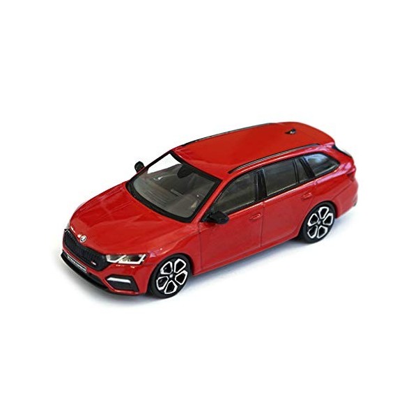 Skoda 5E7099300AF3P Octavia 4 Combi RS 1:43 Miniature Rouge