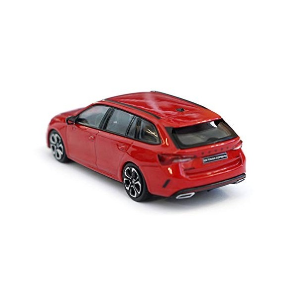 Skoda 5E7099300AF3P Octavia 4 Combi RS 1:43 Miniature Rouge