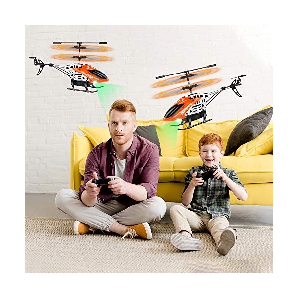 VATOS RC hélicoptère - télécommandé hélicoptère Voler Pendant 22 Minutes -  2.4Ghz Mini hélicoptère avec gyro pour Les Enfants