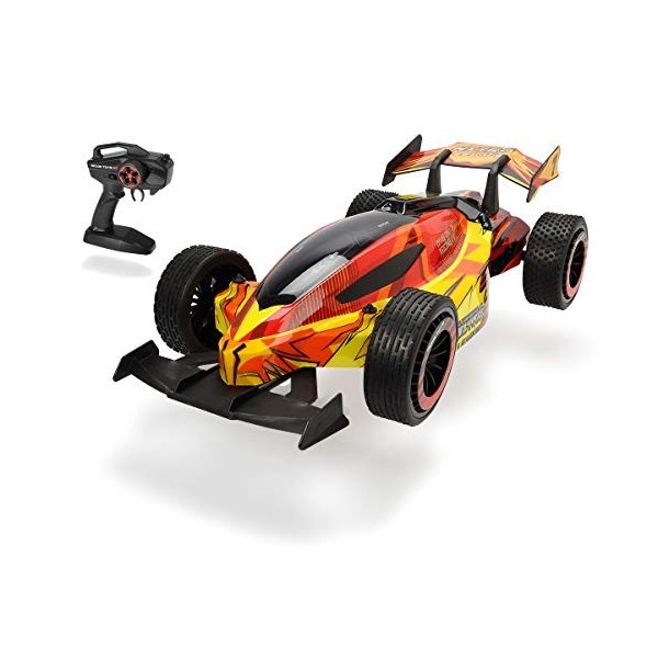 Dickie Toys RC Nitro League Voiture télécommandée RC Voiture télécommandée Turbo Gun Controller 15 km/h 46 cm Piles incluses