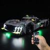 Hosdiy Jeu de Lumière - Télécommande LED Lumiere Kit pour Lego-42156 - Compatible avec 9X8-24H-Le-Mans-Hybrid-Hypercar-42156
