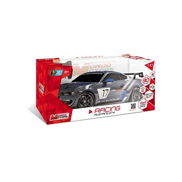 MONDO Motors Voiture radiocommandée Ford Mustang GT4 R/C 1:10 EME