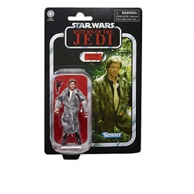Star Wars The Vintage Collection, Han Solo Endor , Figurine de 9,5&nbsp;cm Le Retour du Jedi, pour Enfants, pour Enfants, dès 4 A
