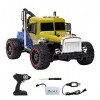 KOCAN Voiture RC 2,4 GHz Voiture Tout-Terrain 1/16 Voiture de Course Télécommande Camion Haute Vitesse RTR pour Enfants Adult