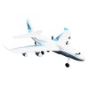 CHICIRIS Avion télécommandé 2.4Ghz 2 Canaux, Gyroscope Intelligent EPP Anti-Collision de Planeur RC pour Espace 3 Batterie 