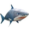 cersalt Poisson gonflé, Requin Volant gonflé télécommandé Attrayant pour la fête danniversaire Requin Bleu 