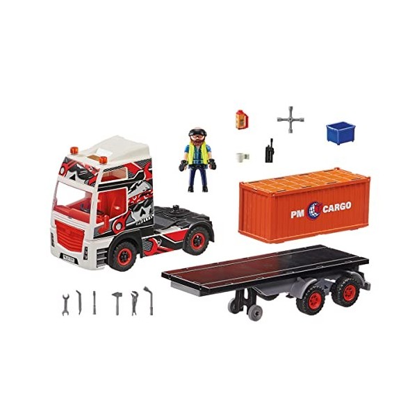 Playmobil 70771 Camion de Transport - City Action- Le Cargo- Camion véhicule