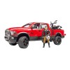 Bruder RAM 25 Power Wagon met Ducati motor en berijder