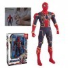Puduoy Spider Figurine de poupée Hero pour enfants - 17 cm - Figurine daction - Tête et bras - Rotatif - PVC - Décoration de