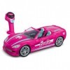 BLADEZ Toyz Barbie Dream Voiture télécommandée, Voiture Rose pour Enfants, Pleine Fonction RC 2,4 GHz avec lumières, Compatib