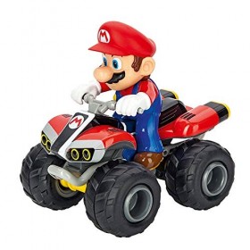 Carrera RC Mario Kart – Voiture radiocommandée – Quad téléguidé avec piles intégrées – Pour enfants à partir de 6 ans