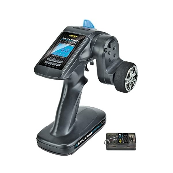 Carson 500500055 FS 3K Reflex Wheel Pro 3 LCD 2.4G Bec-Accessoires de véhicule, compatibles pour Kits, modélisme, y Compris r