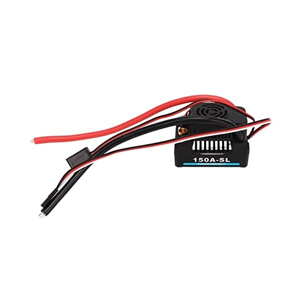 SUNGOOYUE 150A Brushless ESC, Alliage Daluminium étanche à la Poussière Bec 5A 5.8V Contrôleur de Vitesse électronique pour 