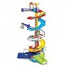 VTech - Tut Tut Bolides - Méga Circuit Spirales 2 en 1, Circuit Voiture, Course de Voitures – Version FR & Tut Tut Bolides - 