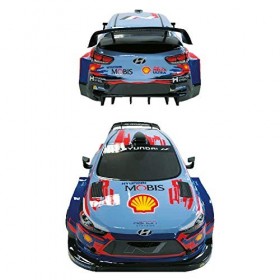 MONDO- Hyundai i20 WRC Citroen Véhicule radiocommandé, 63667, Rouge