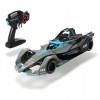 Dickie Toys 203167000 Formula E Gen2 Voiture de Course RC Gun Contrôleur de Gun Mode Attack Halo Effets de 8 à 11 km/h Charge