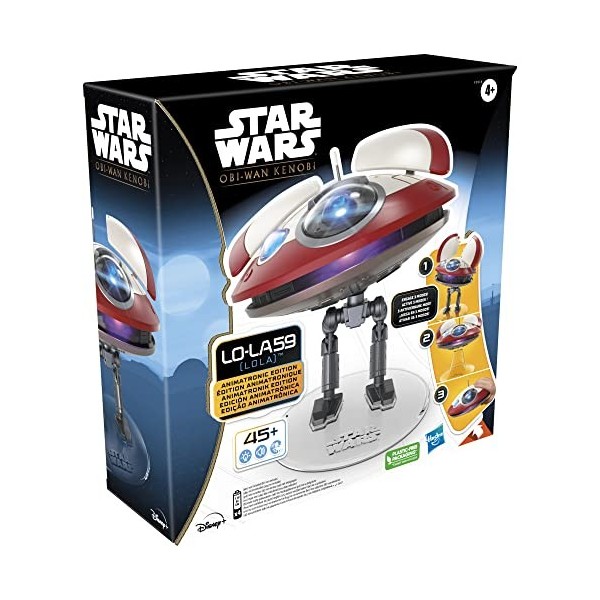 Star Wars Hasbro L0-LA59 Lola animatronique, droïde électronique inspiré de la série Obi-Wan Kenobi pour Enfants, dès 4 Ans