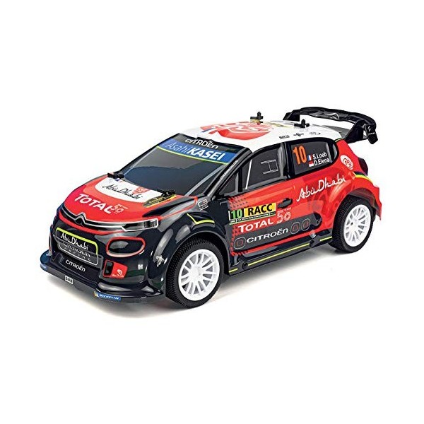 NincoRacers - Citroën C3 WRC Officiel Championnat du Monde. Échelle 1/10. Voiture Télécommandée. 2,4 Ghz. Mesure: 42 x 13,5 x