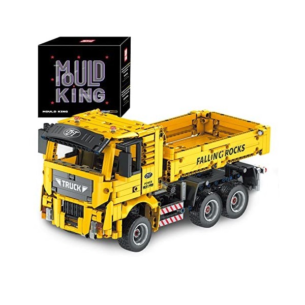 Mould King 15025 - Kit de construction pour camion - 1012 pièces - Pour adultes et enfants - Kit de construction télécommandé