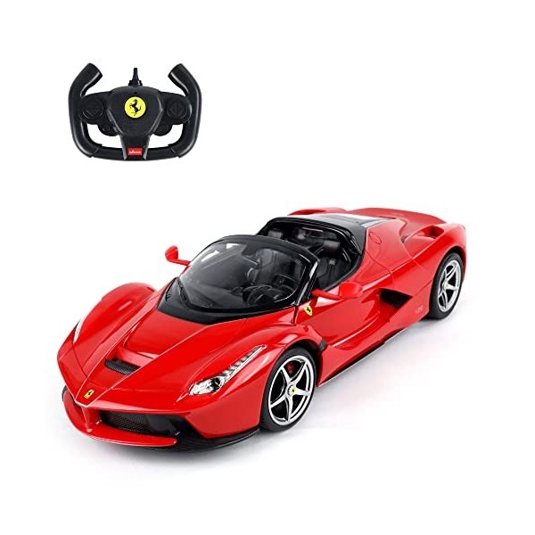 Turbo Challenge - Ferrari Aperta - RC Prestige - 095616 - Voiture Télécommandée - Rouge - 1/14 - Piles Non Incluses - Plastiq