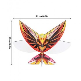 VGEBY RC Flying Bird, Bionic Flying Bird Toy Hautement Simulation 2.4GHz Télécommande E‑Bird Enfants Kid Jouet Télécommande J