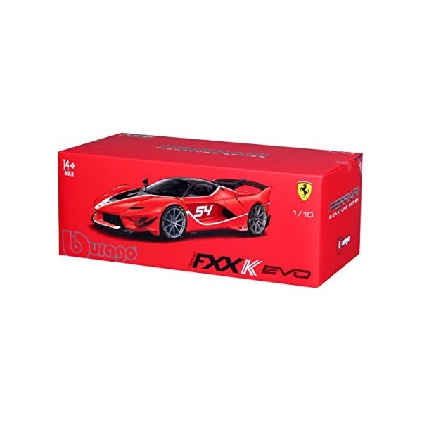 Bburago Ferrari Fxx-K Evoluzione - Echelle 1/18ème - Couleur Rouge