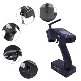 DTXMX Radiolink RC4GS V3 2.4Ghz 5CH RC Transmetteur Télécommande avec R6FG Gyro Récepteur pour RC Voiture Bateau Réservoir Vé