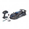 Carson 500404250 1:10 Night Racer 2.0 2,4 GHz 100% RTR Bleu – Voiture télécommandée, éclairage LED, Batteries et télécommande