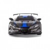 Carson 500404250 1:10 Night Racer 2.0 2,4 GHz 100% RTR Bleu – Voiture télécommandée, éclairage LED, Batteries et télécommande