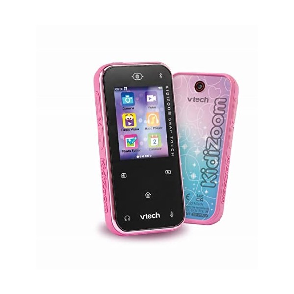 VTech- KidiZoom Snap Touch, 6+ ans, Bleu, 549203