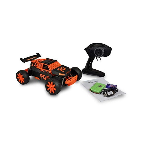 Amewi Sandbuggy Beast 22511 RC 2,4 GHz, 2WD, jusquà 25 km/h, Orange/Noir