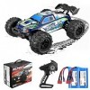 Aomdom Voiture Telecommandé 1:16 38 km/h Voiture Télécommandée Tout Terrain 2.4 GHz RC Car Monster Véhicule Crawler Truck ave