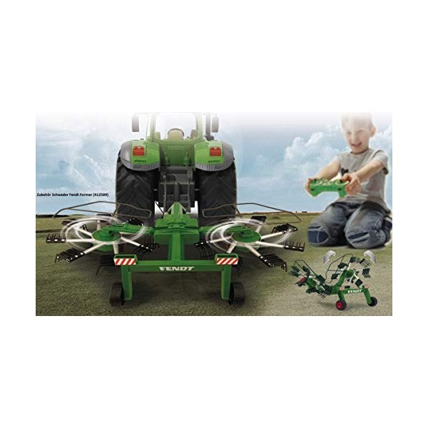 Jamara- Fendt 1050 Vario-Radiocommandé, 405035, Echelle 1/16, Noir