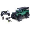 Carson 500404269 1:12 Land Rover Defender 2.4 GHz 100% RTR Vert - Voiture télécommandée, véhicule RC, Batteries et radiocomma