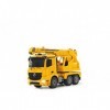 Jamara - 404950 - Grue mobile - Mercedes Arocs - 2,4 GHz - Echelle 1/20 - Jaune