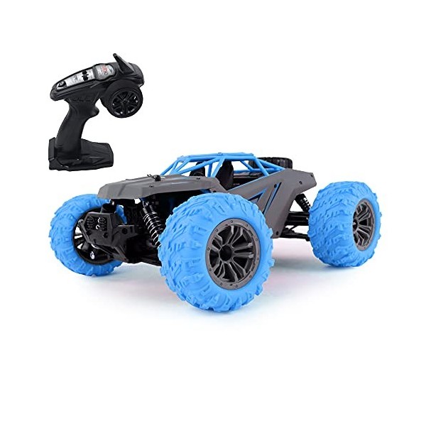 Turbo Challenge - 4X4 GX3 - Elite Speed - 099184 - Voiture Télécommandée - Bleu - 1/14 - Prêt à Rouler - Batterie Rechargeabl