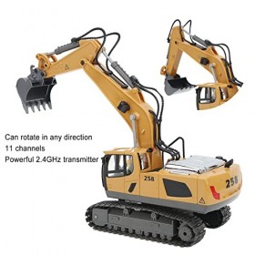 Pelle TéLéCommandéE, Jouet Professionnel De Pelle Rc éLectrique à LéChelle 1:20 Avec Fonctionnement Sur De Longues Distances