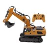 RC Pelle Jouet, 2.4G 1:20 Grue Telecommandée Pelleteuse Télécommandée Échelle Flexible Digging Bras Télécommande Pelle pour E