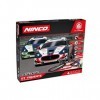 Ninco 91016 WRC GT Tridente Circuit Slot analogique à l’échelle 1/43 avec ponts, loopings et Parcours de 8 mètres, 2 Voitures