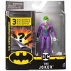 BATMAN - FIGURINE BASIQUE 10 CM Batman - DC COMICS - Figurine Articulée Avec 3 Accessoires Mission Mystère jouet Batman 10 cm