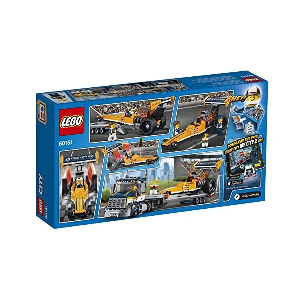 LEGO - 60151 - Le Transporteur du Dragster