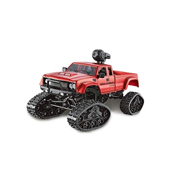 Amewi-22391 Amewi Pickup Truck FPV Brushed 1:16 RC modèle de Voiture électrique Crawler 4 Roues motrices 4WD RTR 2,4 GHz, 2