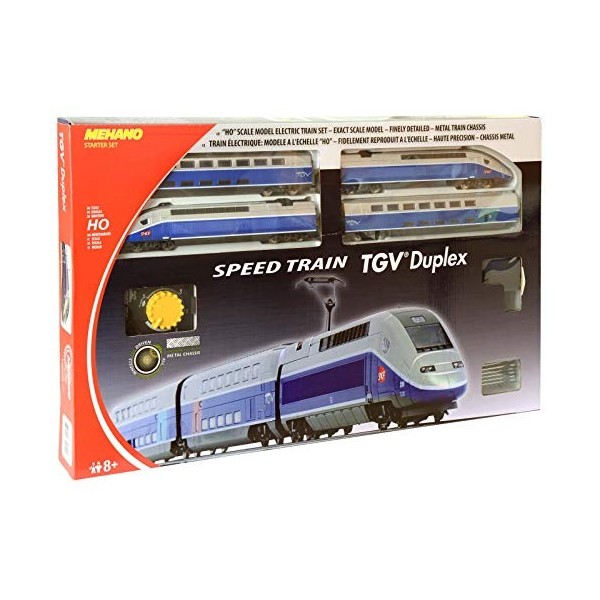 Mehano - T681 - Coffret de Train TGV - Duplex À Lechelle Ho